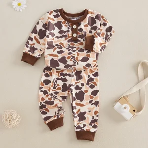 Infant Boys Fall Outfits 2 Pcs Set
