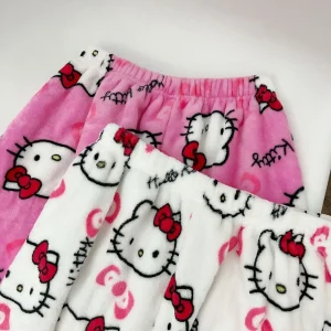 Sanrio Hello Kitty Fleece Coral Pajama shorts