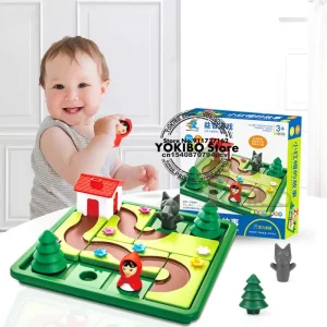 Little Red Riding Hood Hide&Seek Board Game/Puzzle