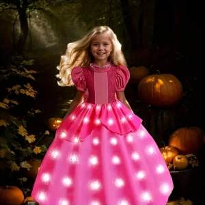 Girl Elsa Role Playing Dress